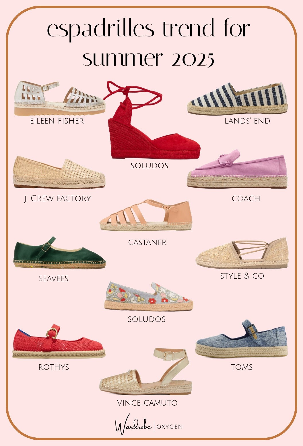 Espadrilles trend for 2025  

#LTKSeasonal #LTKOver40 #LTKMidsize