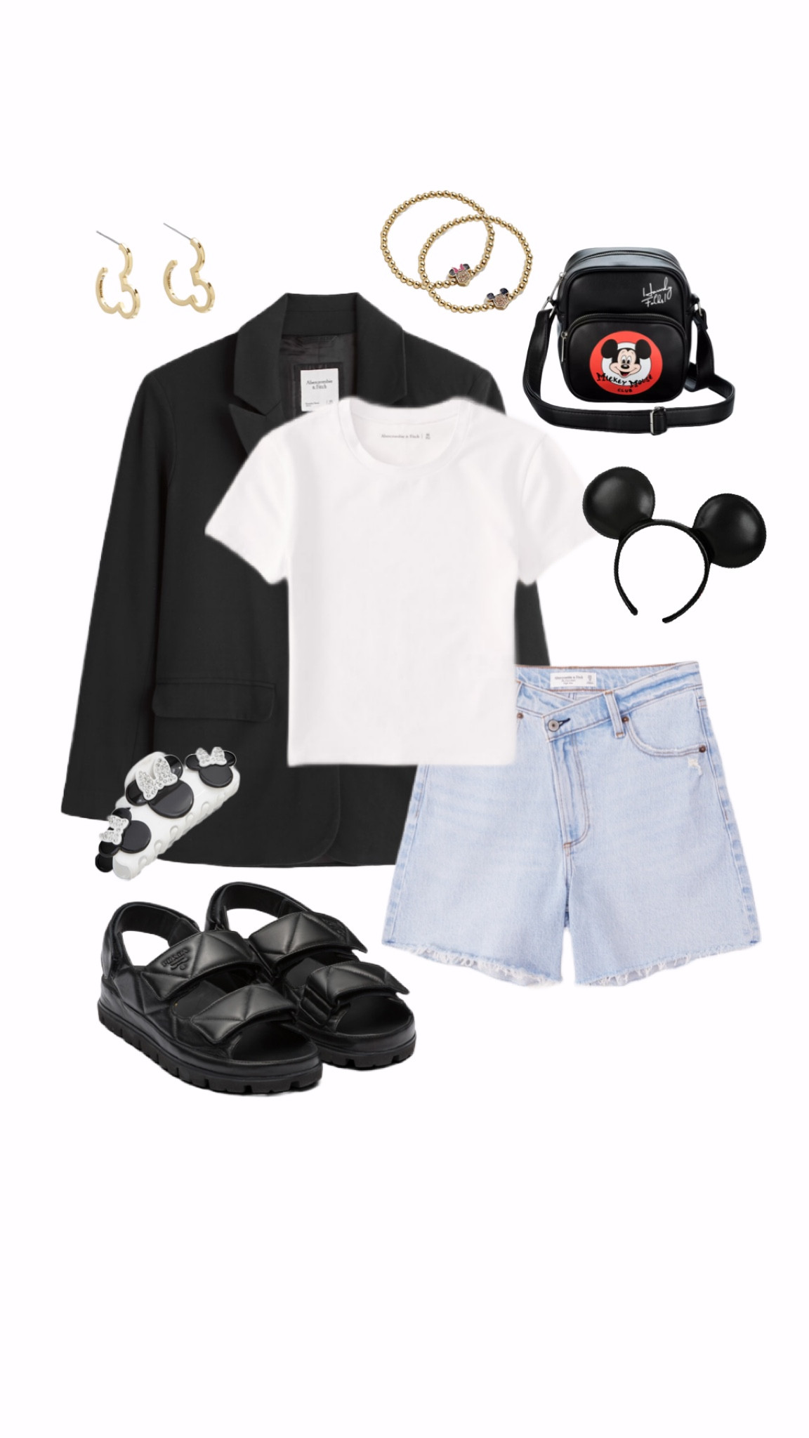 Summer chic Disney outfit 🖤
Clean girl aesthetic 

#LTKcurves #LTKU #LTKSeasonal