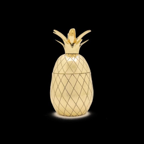 Gold Pineapple Tumbler | Society Social