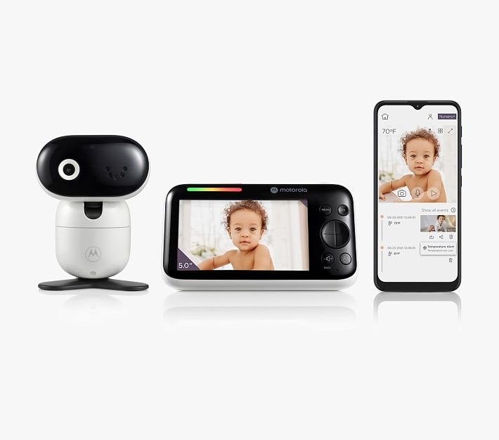 Motorola PIP 1510 Connect 5.0" Motorized Video Baby Monitor | Pottery Barn Kids