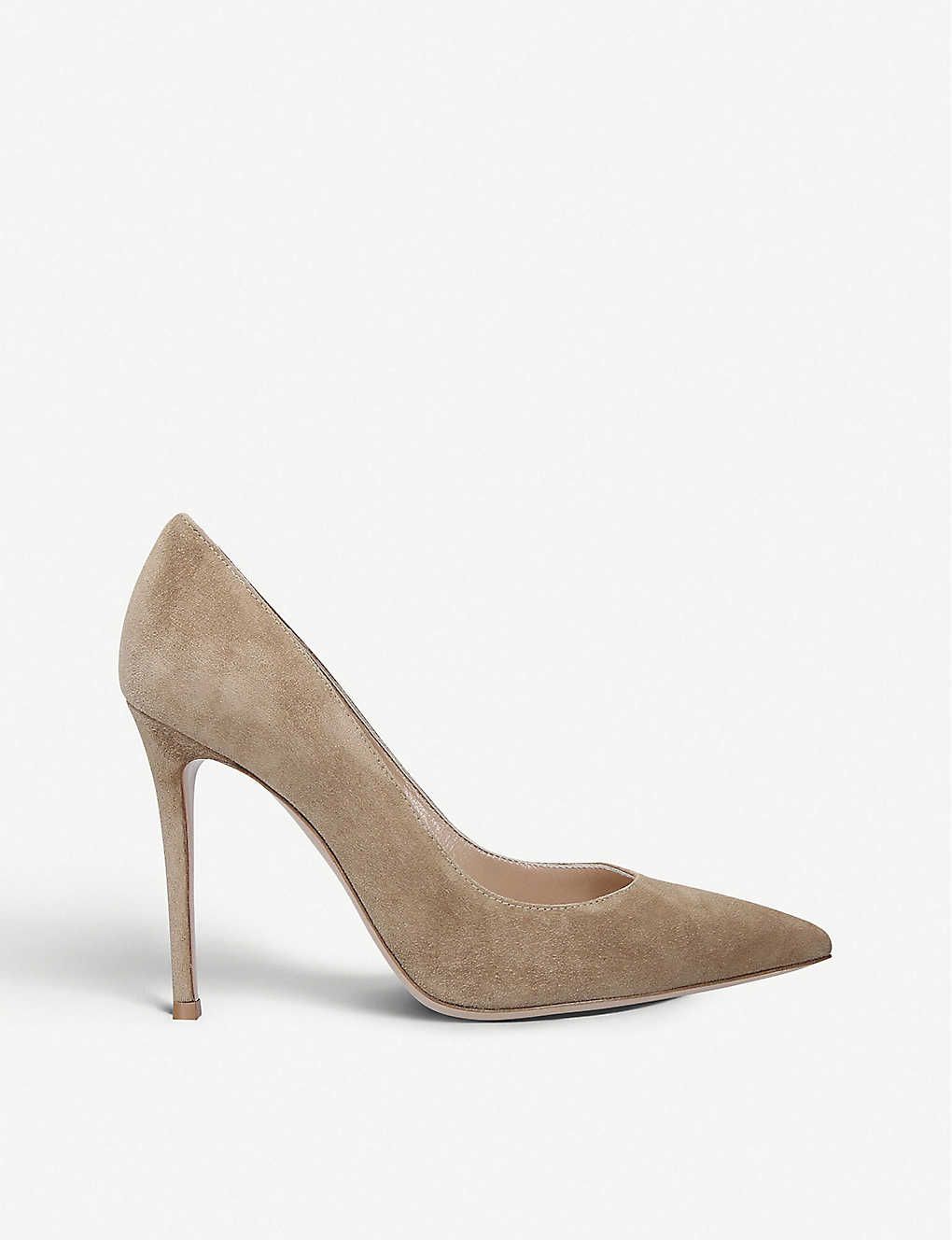 Gianvito 105 suede courts | Selfridges