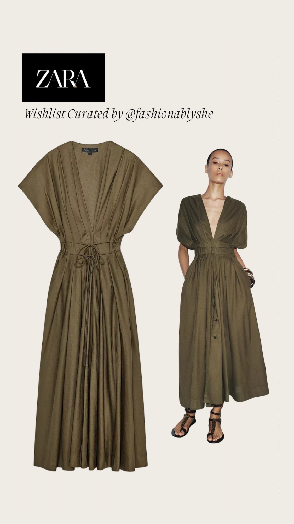 Zara army green dress

#LTKWorkwear #LTKStyleTip #LTKOver40