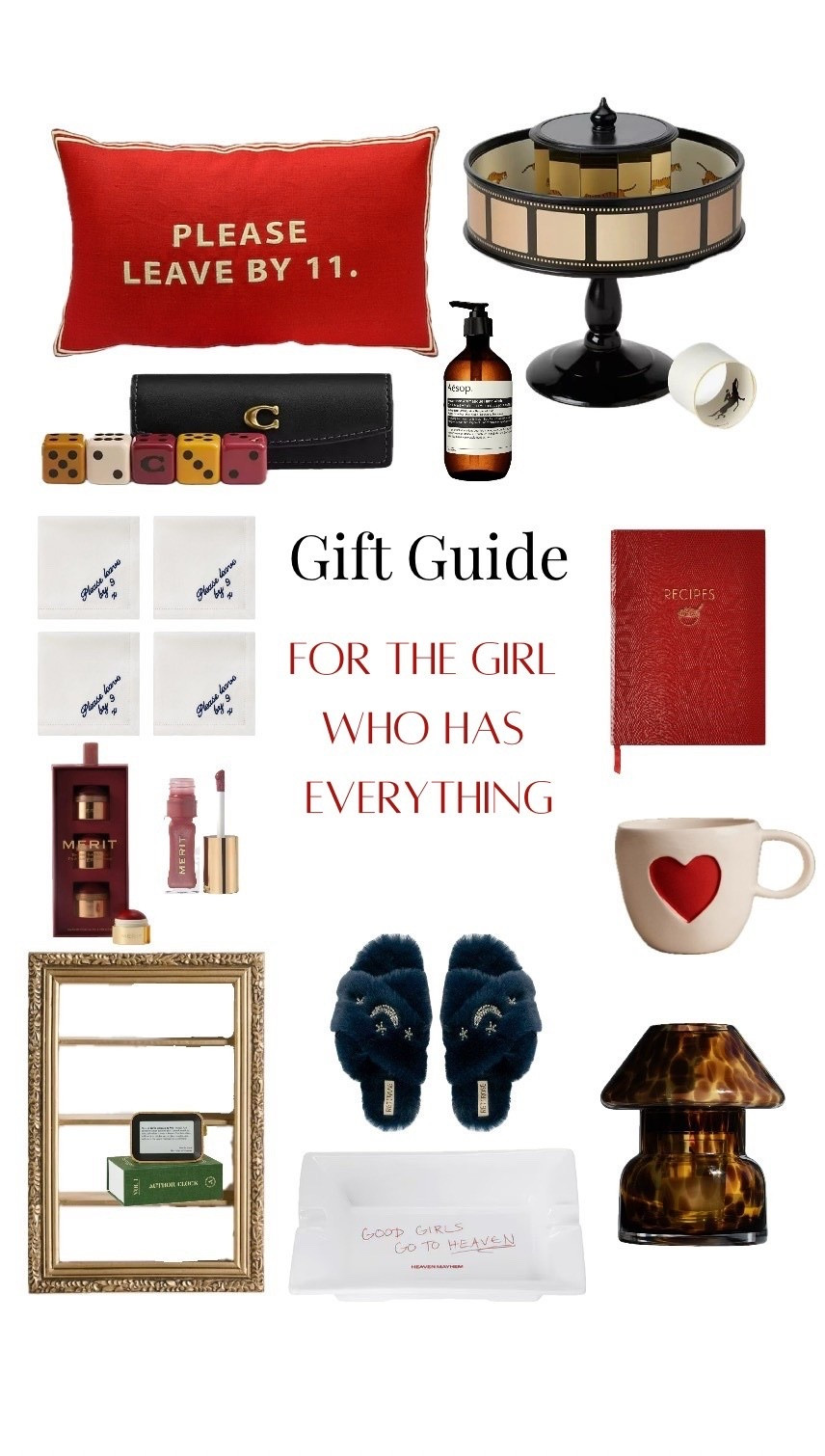 Gifts for the girl who has everything

#LTKHoliday #LTKGiftGuide