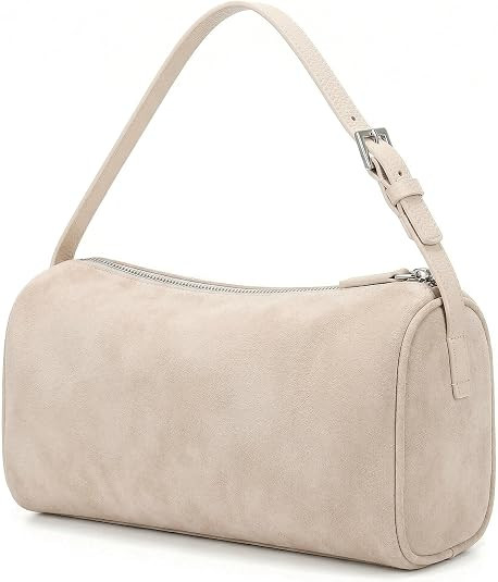 Hobo Crossbody Bags For Women,Vegan Leather Barrel Bag For Ladies,Designer Mini Pruse With Adjust... | Amazon (US)