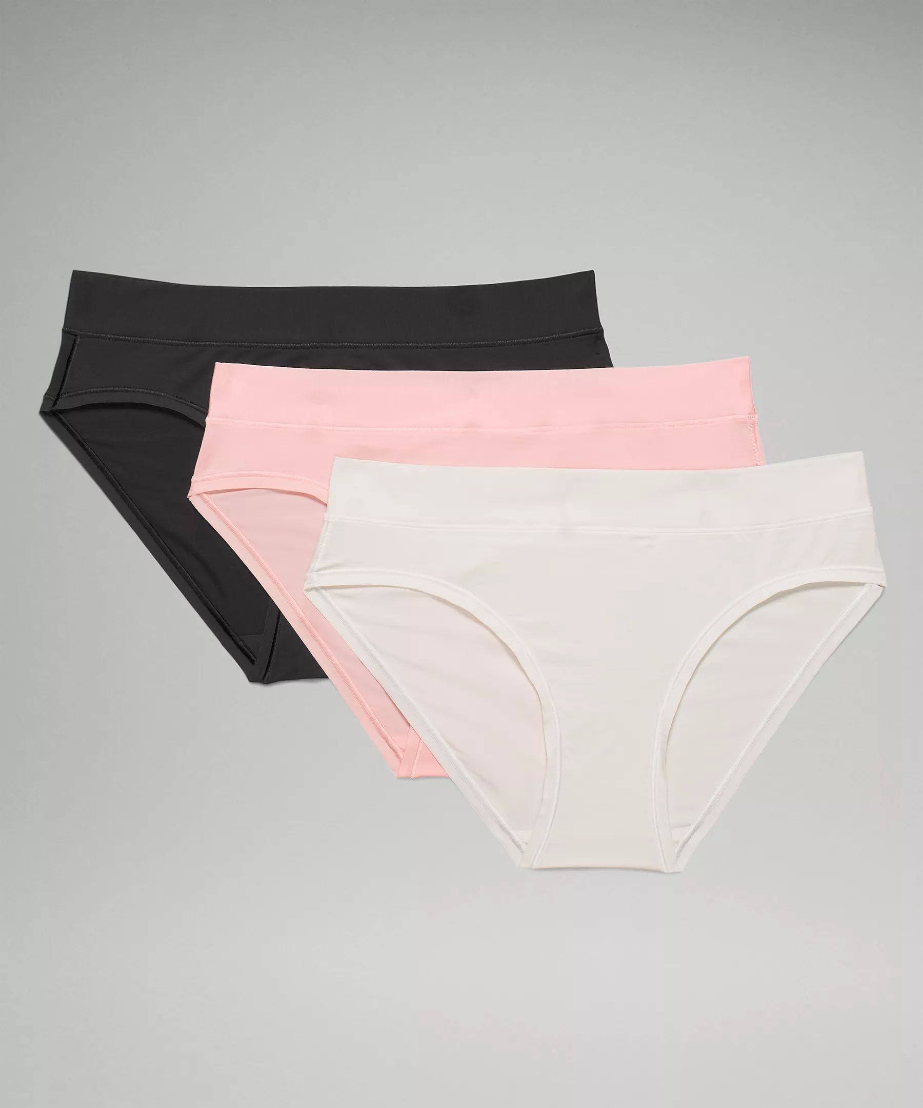UnderEase Mid-Rise Bikini Underwear 3 Pack | Lululemon (US)