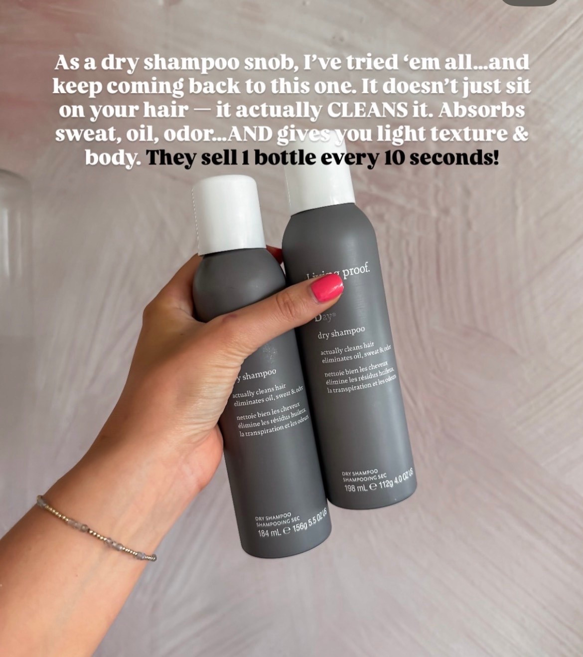 This dry shampoo is AMAZING at removing oil + sweat, all while giving your hair body + shine! 🙌🏼

#LTKmorningroutine #LTKgrwm #LTKBeauty