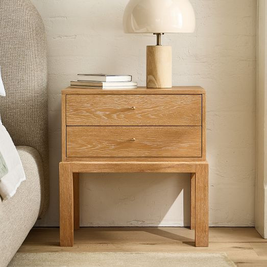 Tobin Cerused Nightstand (23") | West Elm (US)