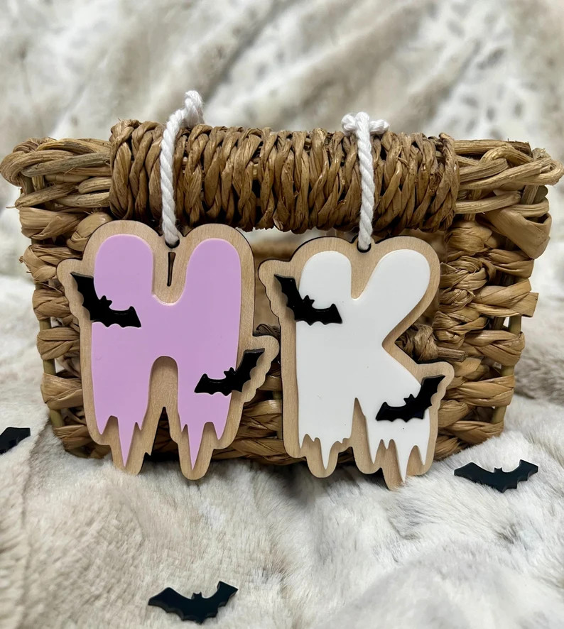 Halloween Basket Tags, Boo Basket Letter Tag, Basket Tag for Halloween, Trick or Treat Basket Tag... | Etsy (US)