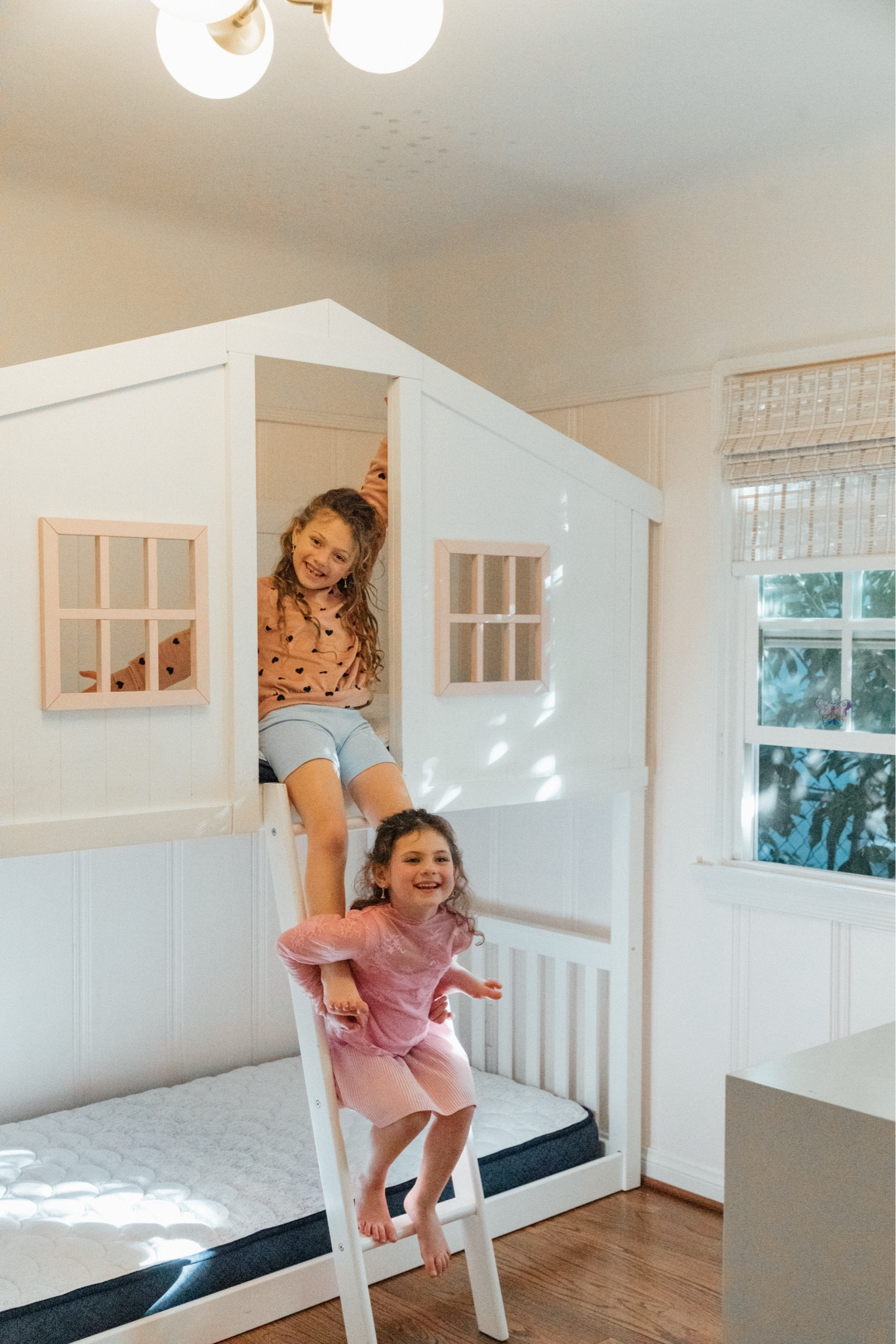 We finally found the perfect bunk bed house for the girls! Linking to this one which also comes in a natural wood color and black, as well as a similar one ❤️. We’re obsessed and now we’re decorating away!

#LTKHome #LTKFamily #LTKKids