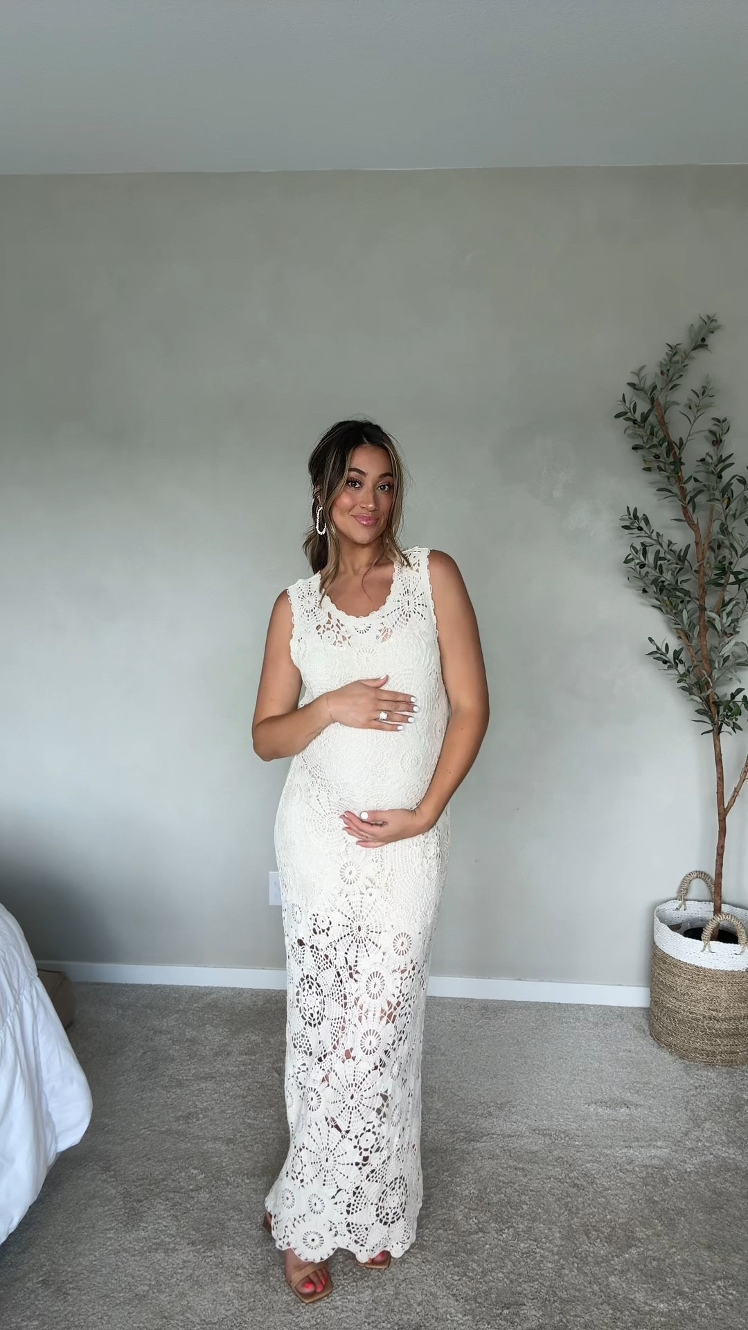 baby shower dress inspo with Vici 🫶🏽 #babyshowerdress 

#LTKFindsUnder50 #LTKBump #LTKVideo