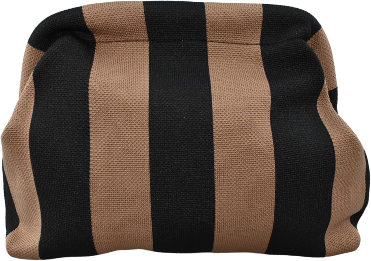 Dumpling Bag, Clutch Purse for women Colorblock Cloud Bag Clutch Handbags Casual Crochet Bag Even... | Amazon (US)