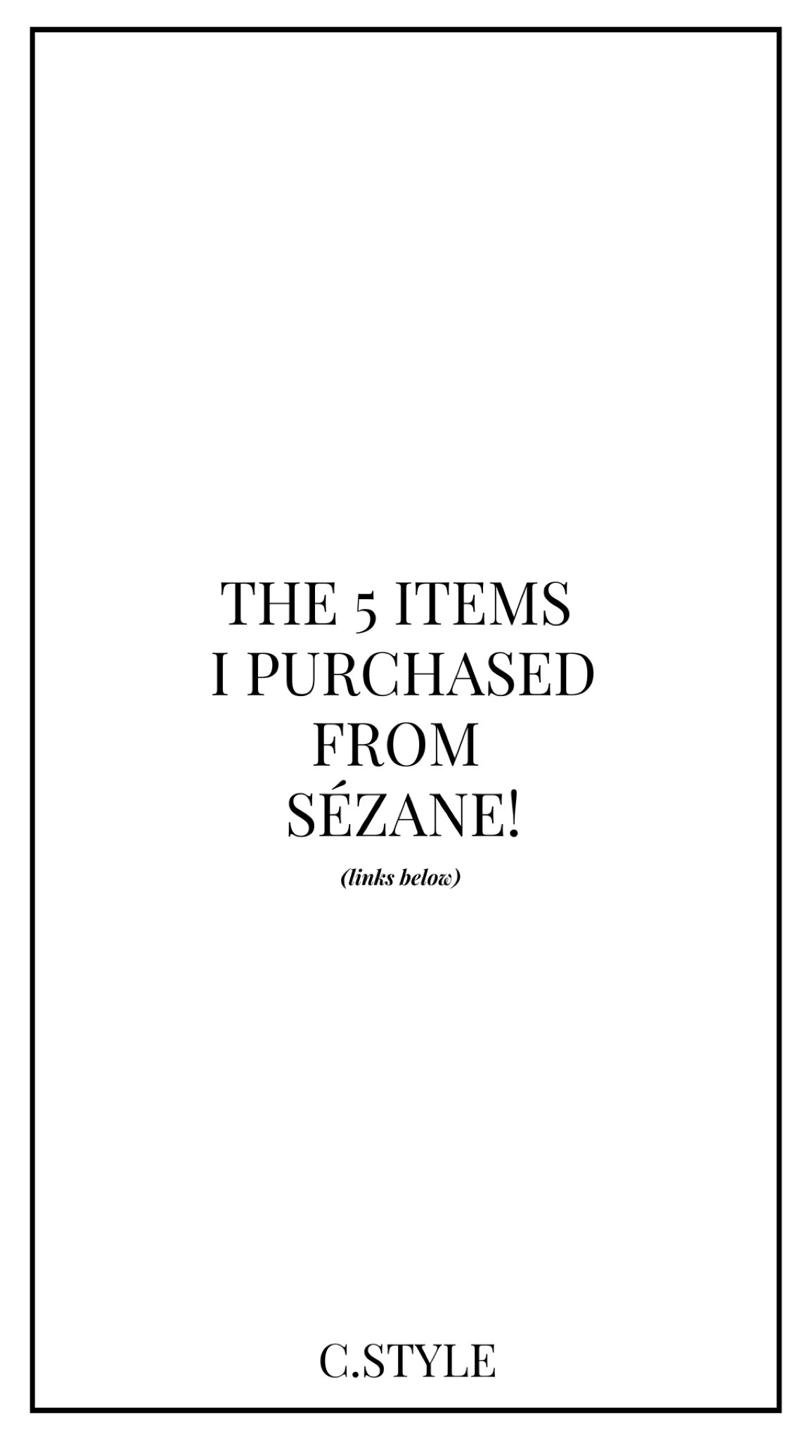 I’m ready for the fall, but I can’t seem to light my Pumpkin Chai candle. So I’ll just buy clothes that transition into the fall instead! 🤷🏼‍♀️ And I actually bought 6 items. 😂