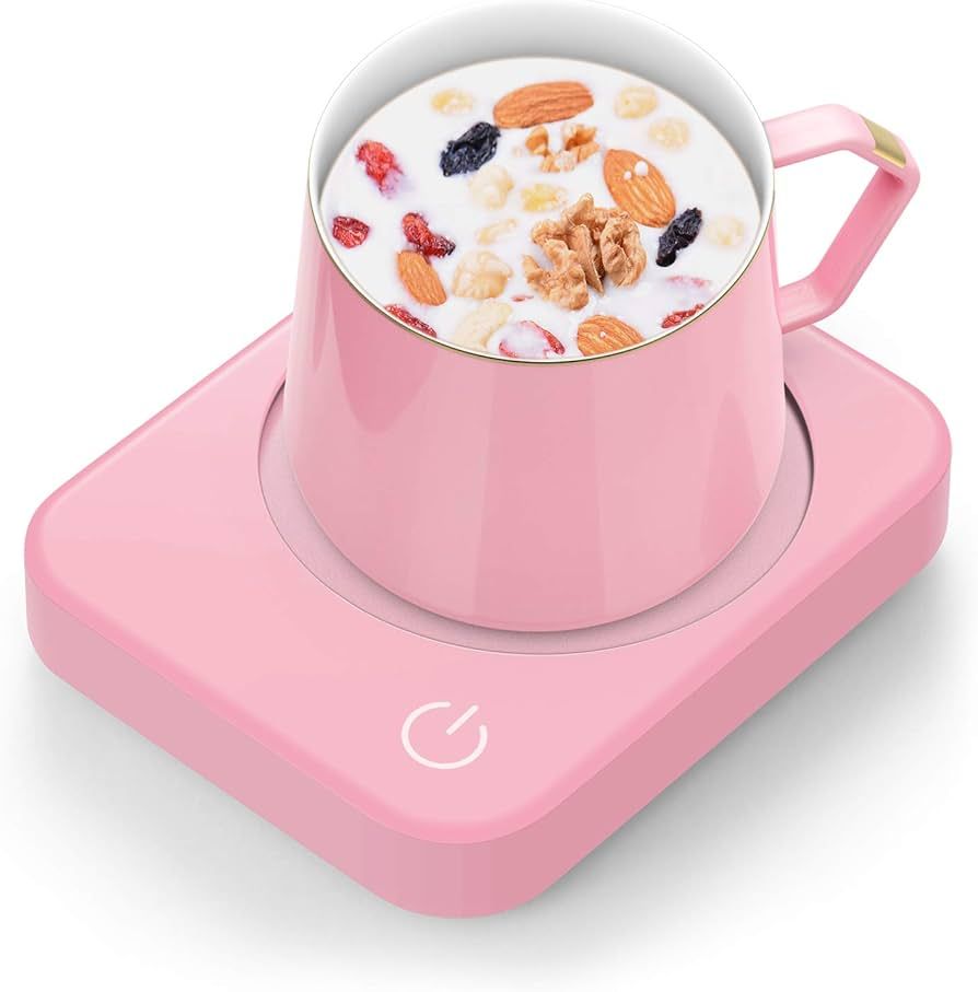 Amazon.com: Smart Mug Warmer, ANBANGLIN Coffee Mug Warmer for Desk with Auto Shut Off, Coffee Cup... | Amazon (US)