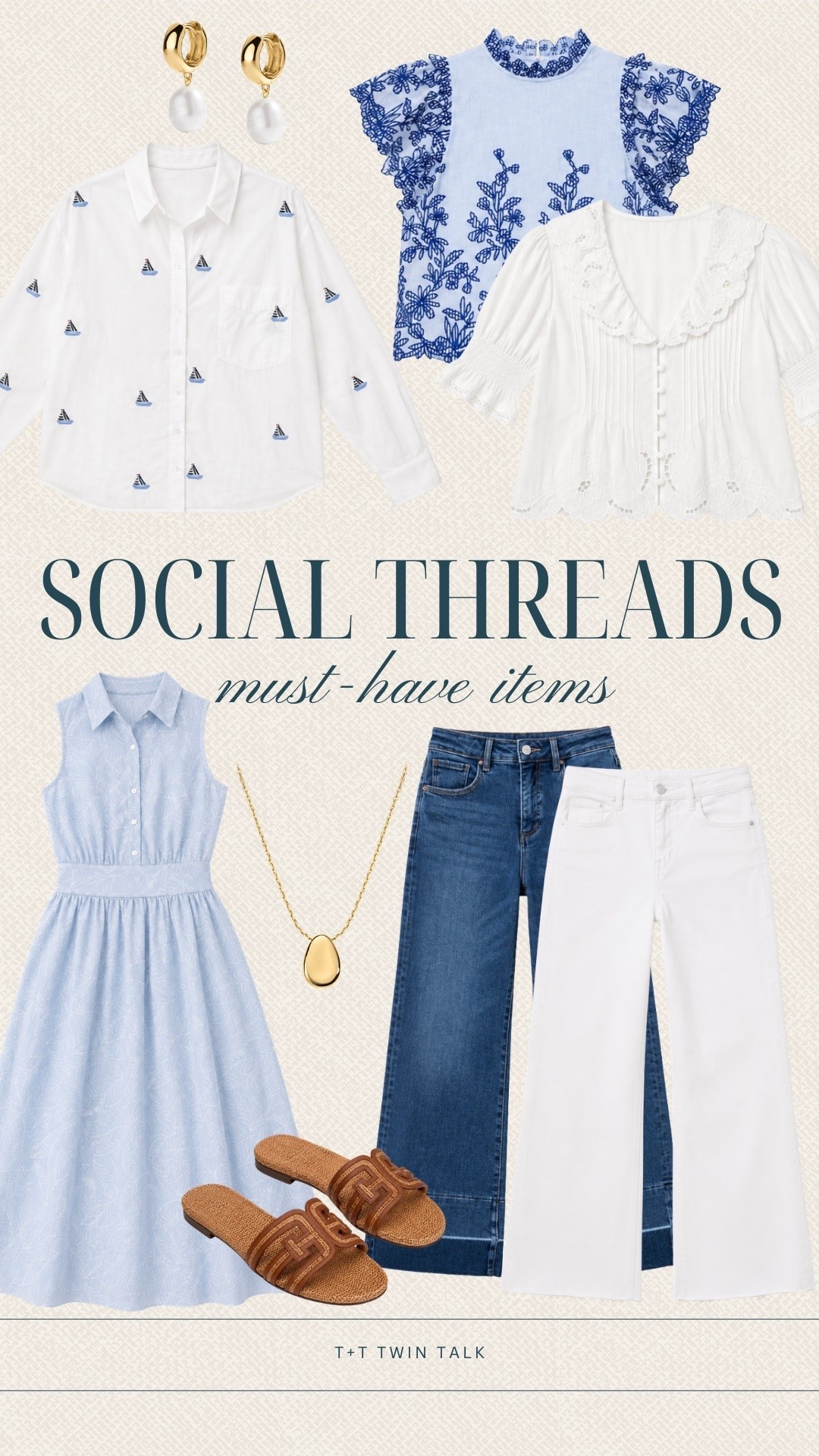 Social Threads has so many good must-have pieces right now, and this mix makes a strong case for blue, white, and denim all season long. From easy tops to a great dress and everyday denim, these are the kinds of pieces that make outfit planning simple. Such an easy collection to mix, match, and wear on repeat.

#LTKOver40 #LTKSeasonal #LTKMidsize