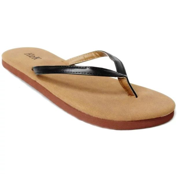 SNJ Women's Lightweight Comfort Flat Summer Thong Flip Flop Sandal | Walmart (US)
