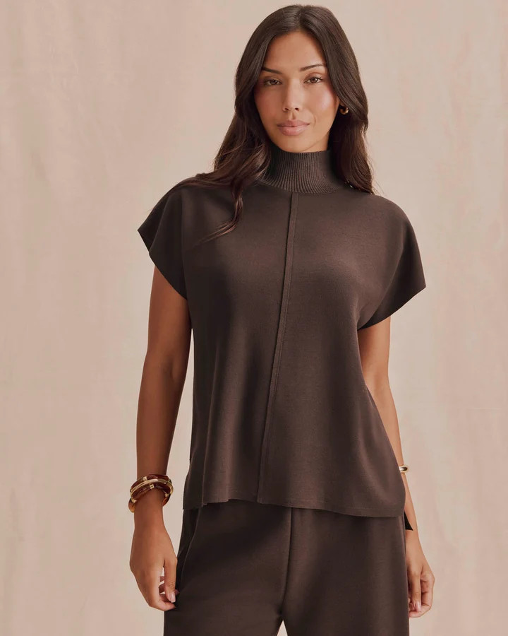 Winslow Mock Neck Pullover | Splendid