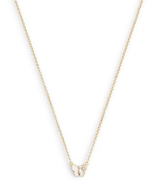 COACH Signature Butterfly Short Pendant Necklace | Dillard's | Dillard's