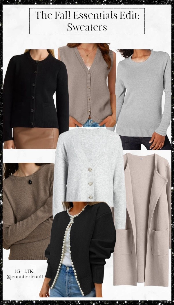 Sweaters are the cornerstone of Fall Fashion! With a few that can be mix + matched, your fall fashion game will be on point! 

#LTKFindsUnder100 #LTKFindsUnder50 #LTKSeasonal