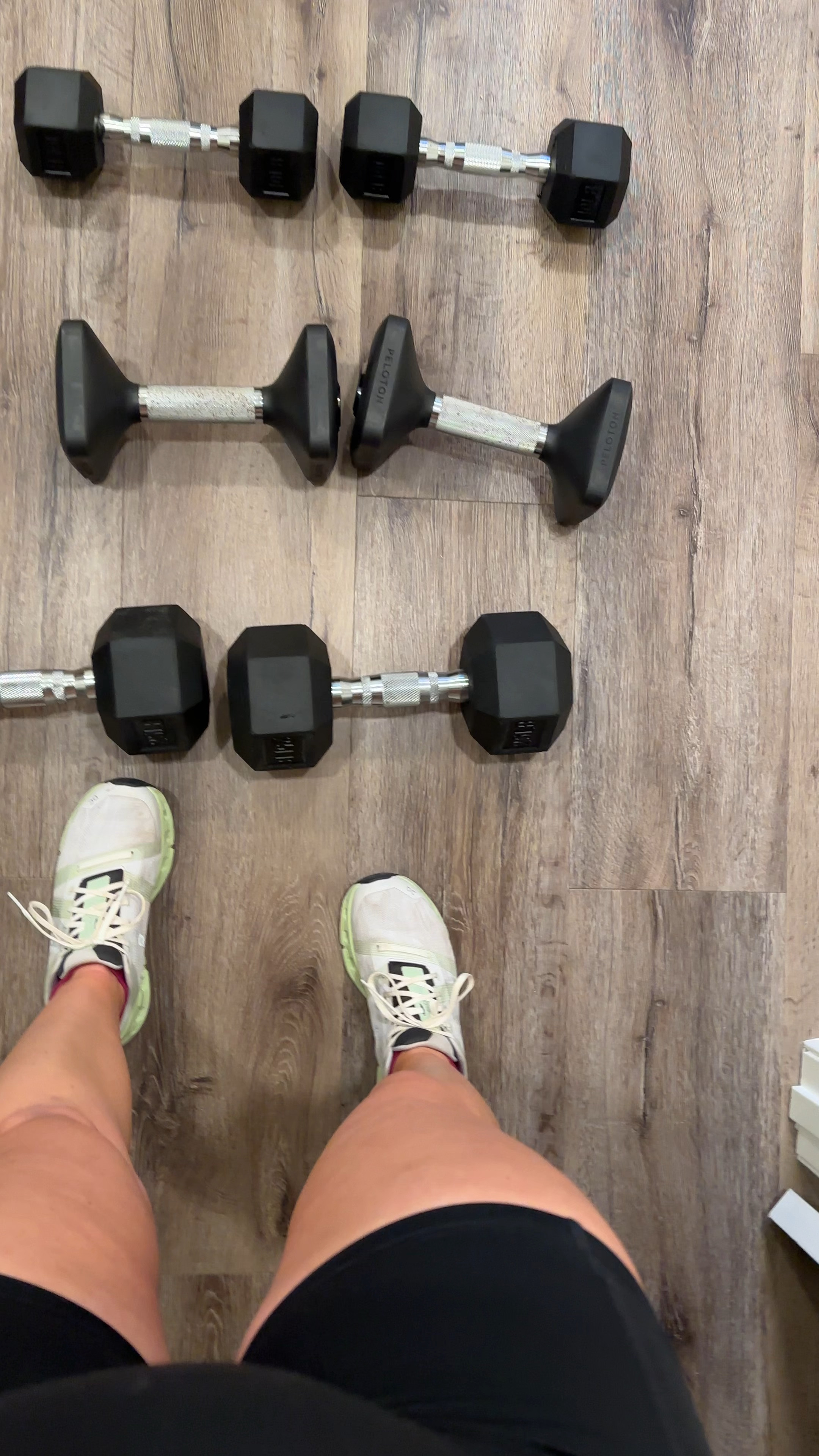 Peloton dumbbells curated on ltk