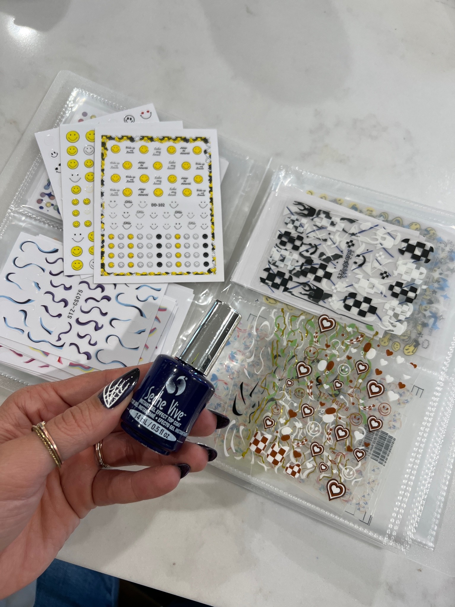 All my Amazon nail stickers, top coat and sticker book 

#LTKitbag #LTKunder50 #LTKstyletip