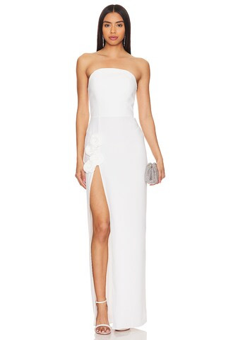 x REVOLVE Wolfe Gown in Ivory | Revolve Clothing (Global)