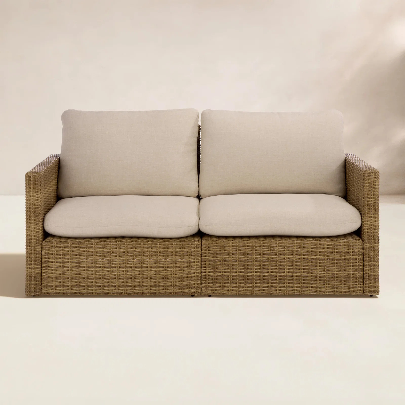 Devan 66" Wicker Patio Sofa | AllModern