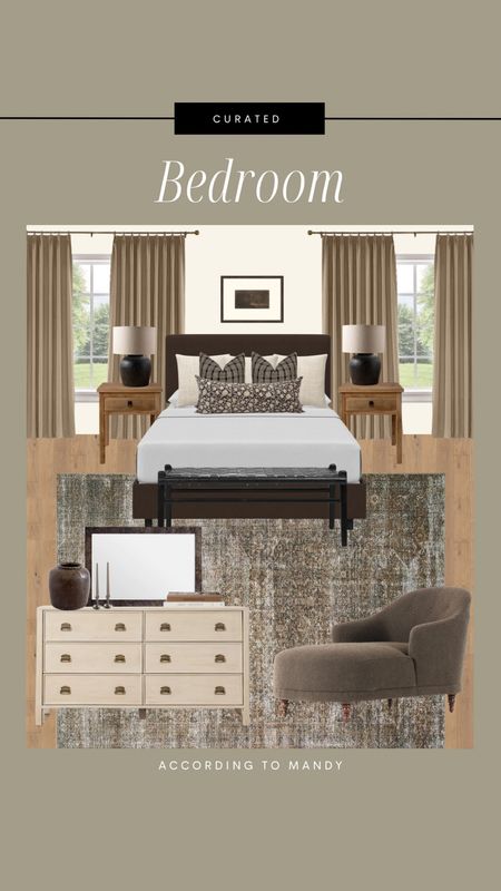 Curated - Bedroom!

moody bedroom, bedroom moodboard, black furniture, black lamp, chaise, bedroom inspo, bedroom inspiration, brown bedframe, trending decor, neutral bedroom, warm bedroom 

#LTKMostLoved #LTKhome #LTKstyletip