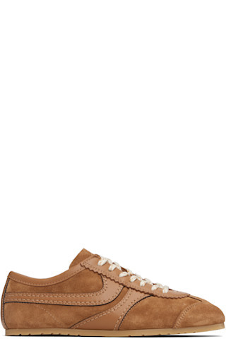 Tan Suede Sneakers | SSENSE