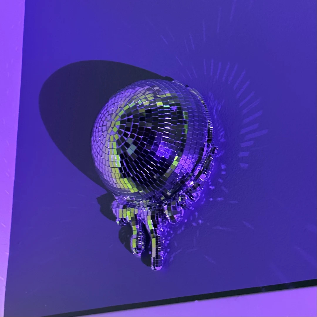 Melted, Dripping Disco Ball | Etsy (US)