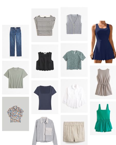 Casual spring and summer clothing 

#LTKstyletip #LTKSeasonal #LTKfindsunder100