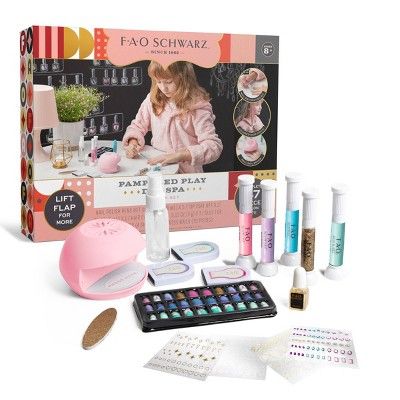 FAO Schwarz Pampered Play Day Spa Beauty Set - 76pc | Target