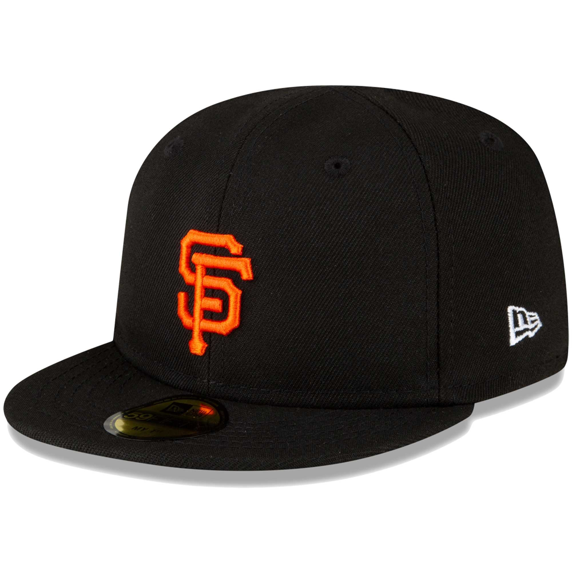 San Francisco Giants New Era Infant My First 59FIFTY Fitted Hat - Black | Lids