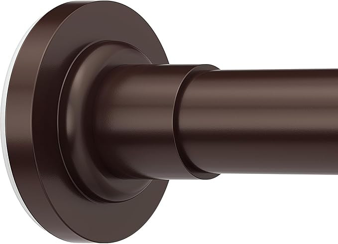 Shower Curtain Rod Adjustable 32-75 Inch, Spring Tension Shower Curtain Rods Stainless Steel Tele... | Amazon (US)