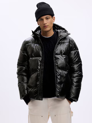 Recycled High Shine Puffer Jacket | Gap (US)