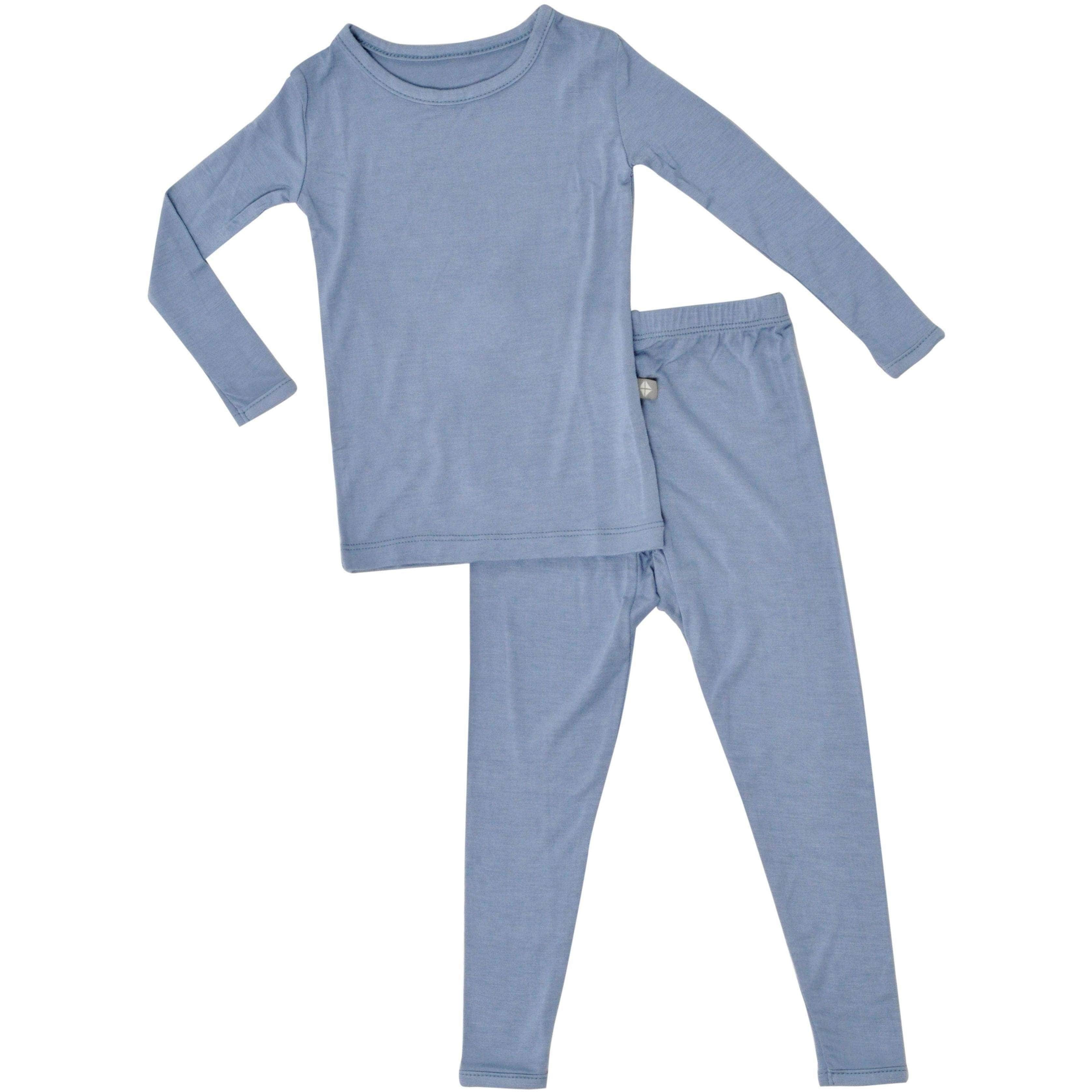 Toddler Pajama Set in Slate | Kyte BABY