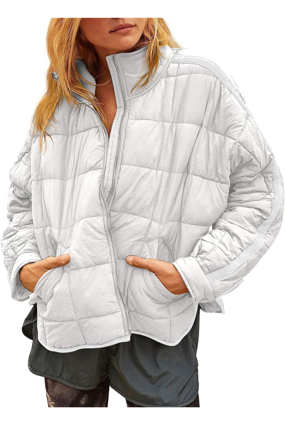 Free People dupe puffer jacket

#LTKfindsunder50 #LTKsalealert #LTKSeasonal