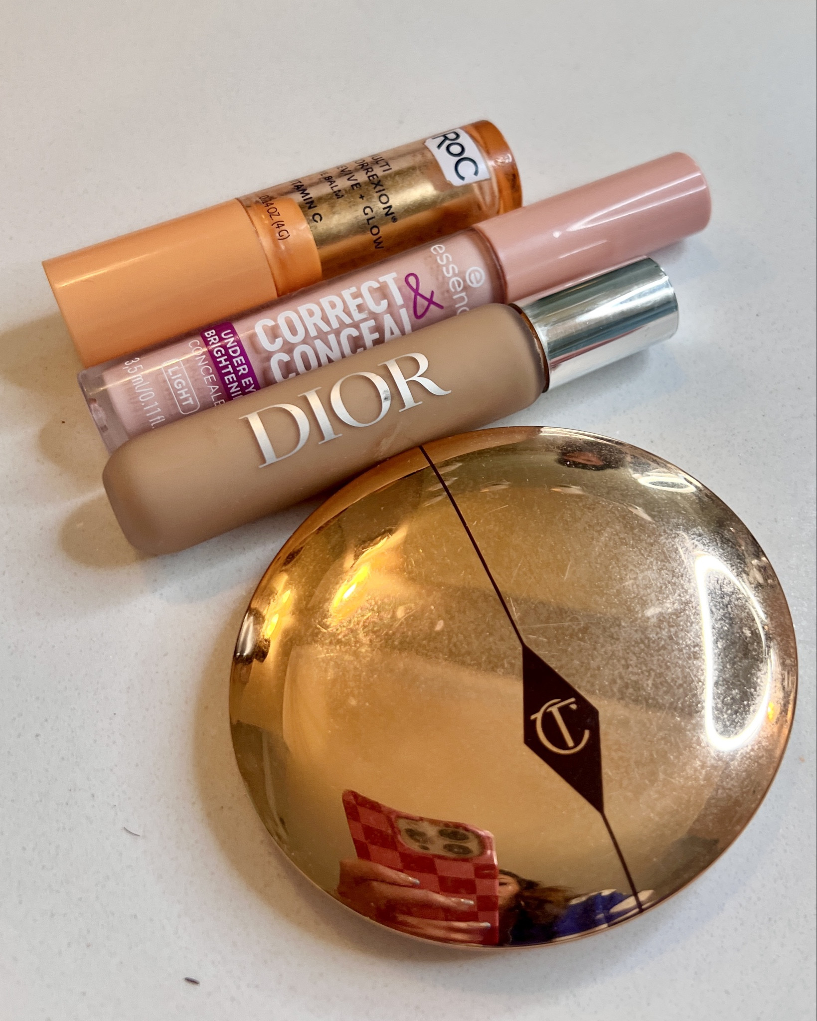 My UNDER EYE 👁️ routine for dark circles! 1. Eye balm 2. Brightener “light” 3. Concealer “3N” 4. Pressed powder “1"

#LTKFindsUnder50 #LTKBeauty #LTKOver40