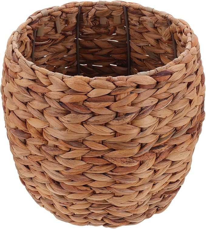 Cabilock Hyacinth Planter Basket Woven Storage Basket for Small Plants Indoor Outdoor Decorative ... | Amazon (US)