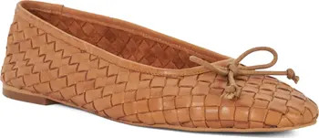 Dune London Heat Leather Ballet Flat (Women) | Nordstrom | Nordstrom