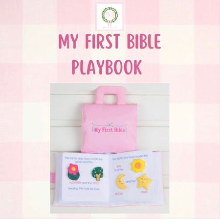 My first Bible playbook! The sweetest addition to your babies Easter basket!!💕✝️

#LTKSeasonal #LTKbaby #LTKunder50