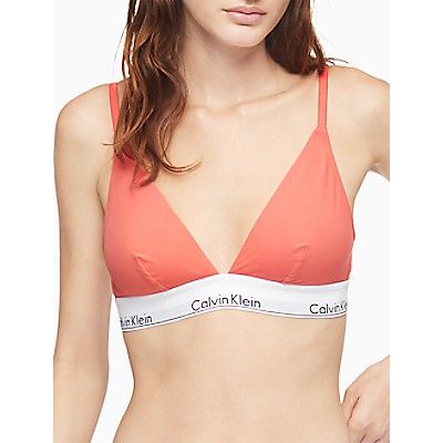 Modern Cotton Unlined Triangle Bralette | Calvin Klein | Calvin Klein (US)