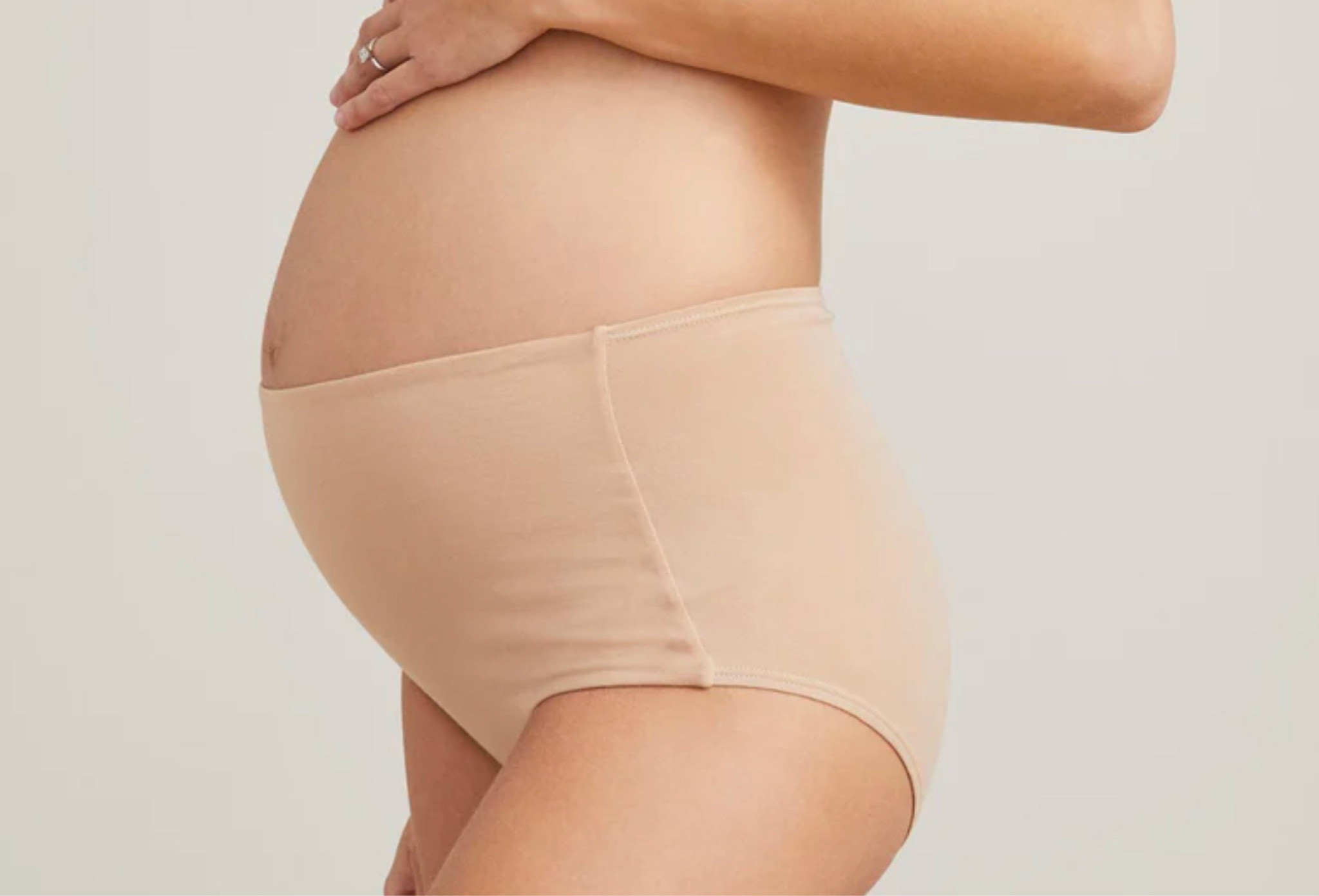 Over the belly maternity underwear - grows with bump throughout full pregnancy

#LTKbaby #LTKbump