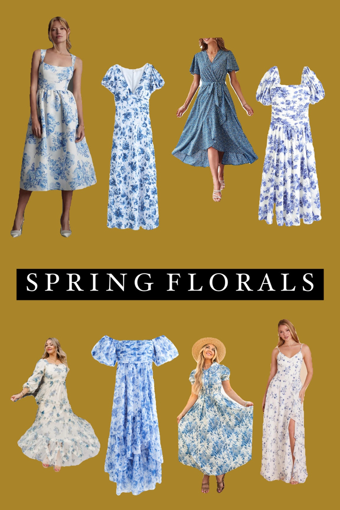 this lovely blue floral pattern is everywhere right now (or maybe i’m just imagining it because i love it so much). 

where would you wear these to?

#LTKSeasonal #LTKGala #LTKparties