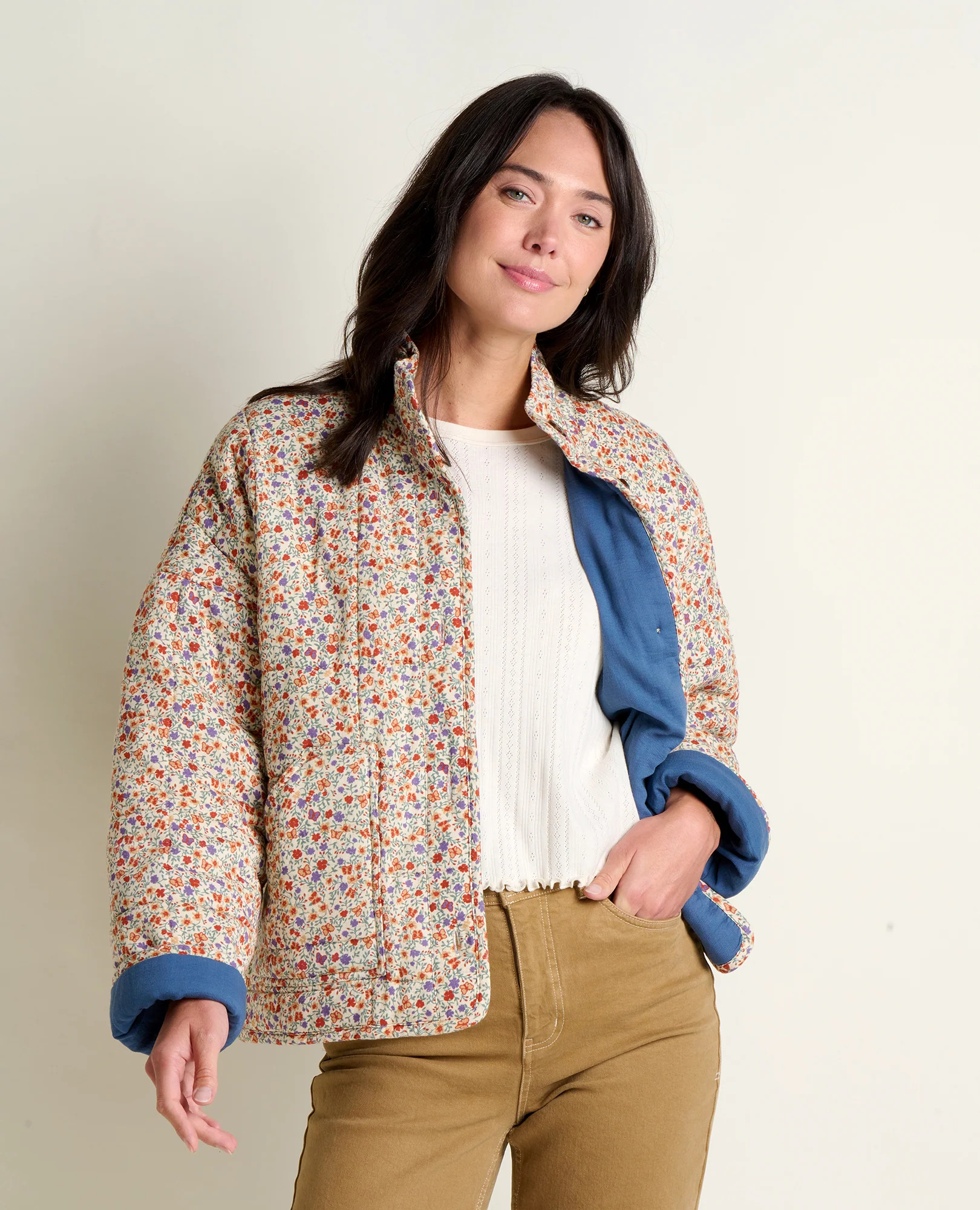 Organic Cotton Quilted Jacket with Recycled Insulation | Toad&Co