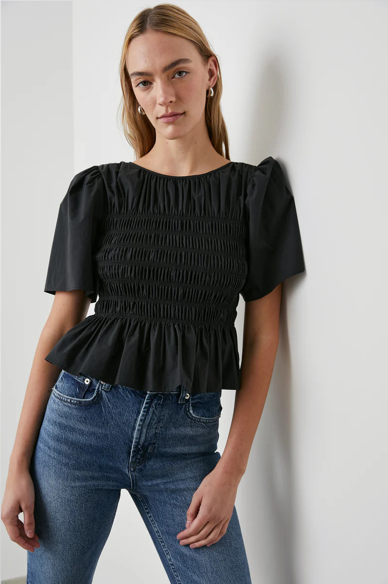 ROSIE TOP - BLACK | Rails