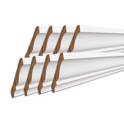 RELIABILT 3-3/8-in x 8-ft Primed MDF 340 Crown Moulding | Lowe's