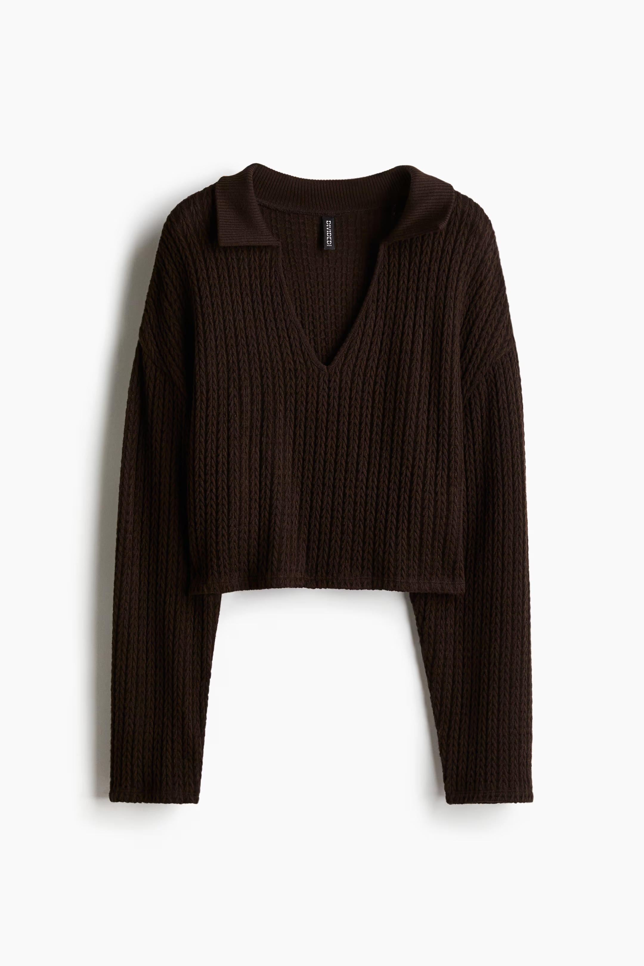 Oversized Cable-Knit-Look Sweater | H&M (US + CA)