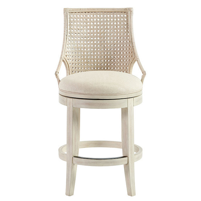 Makena Swivel Stool | Ballard Designs, Inc.