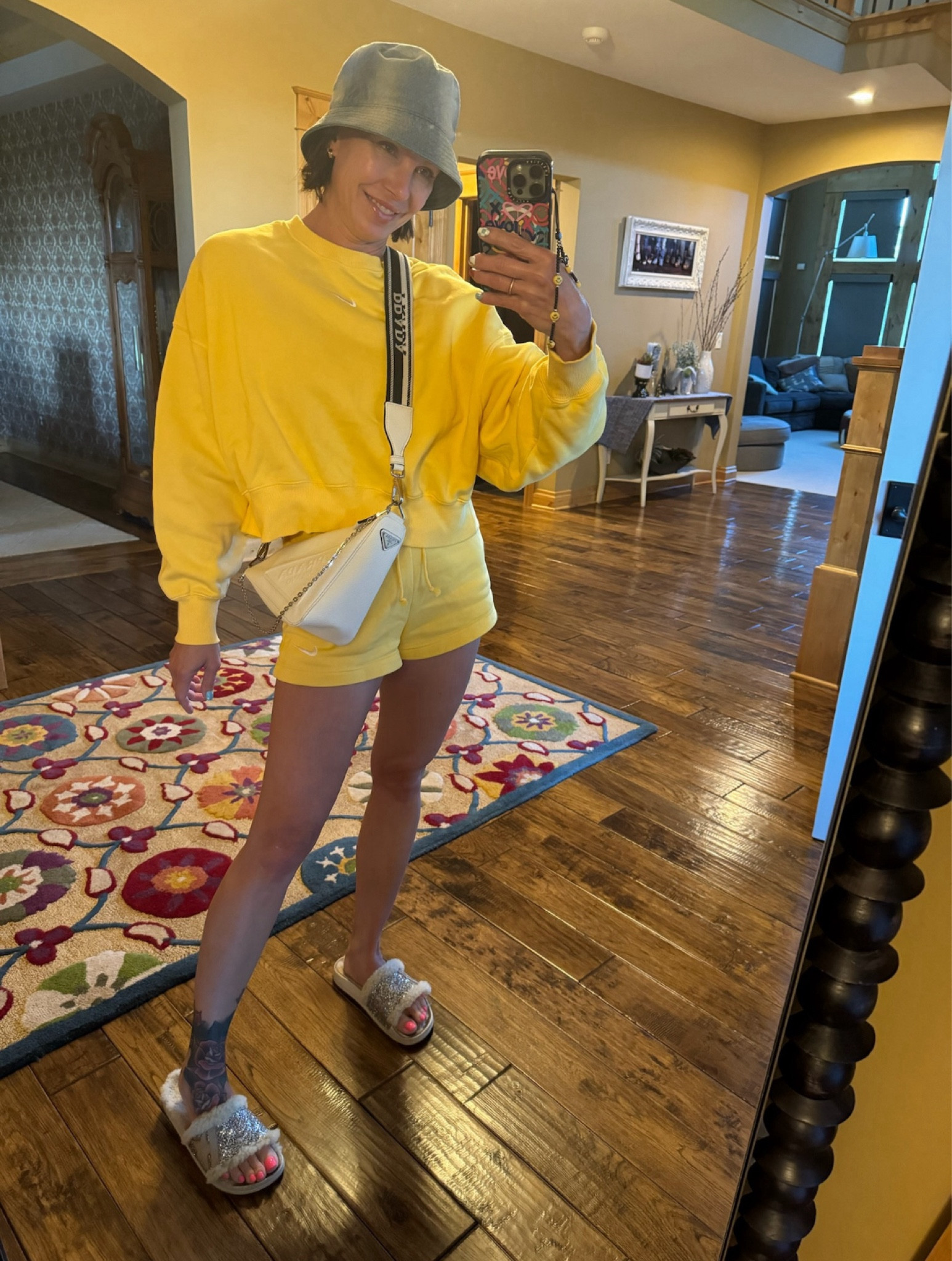 Love this Nike matching set! 
Wearing size small
Comfy cute casual outfit!

#LTKFindsUnder100 #LTKOver40 #LTKStyleTip