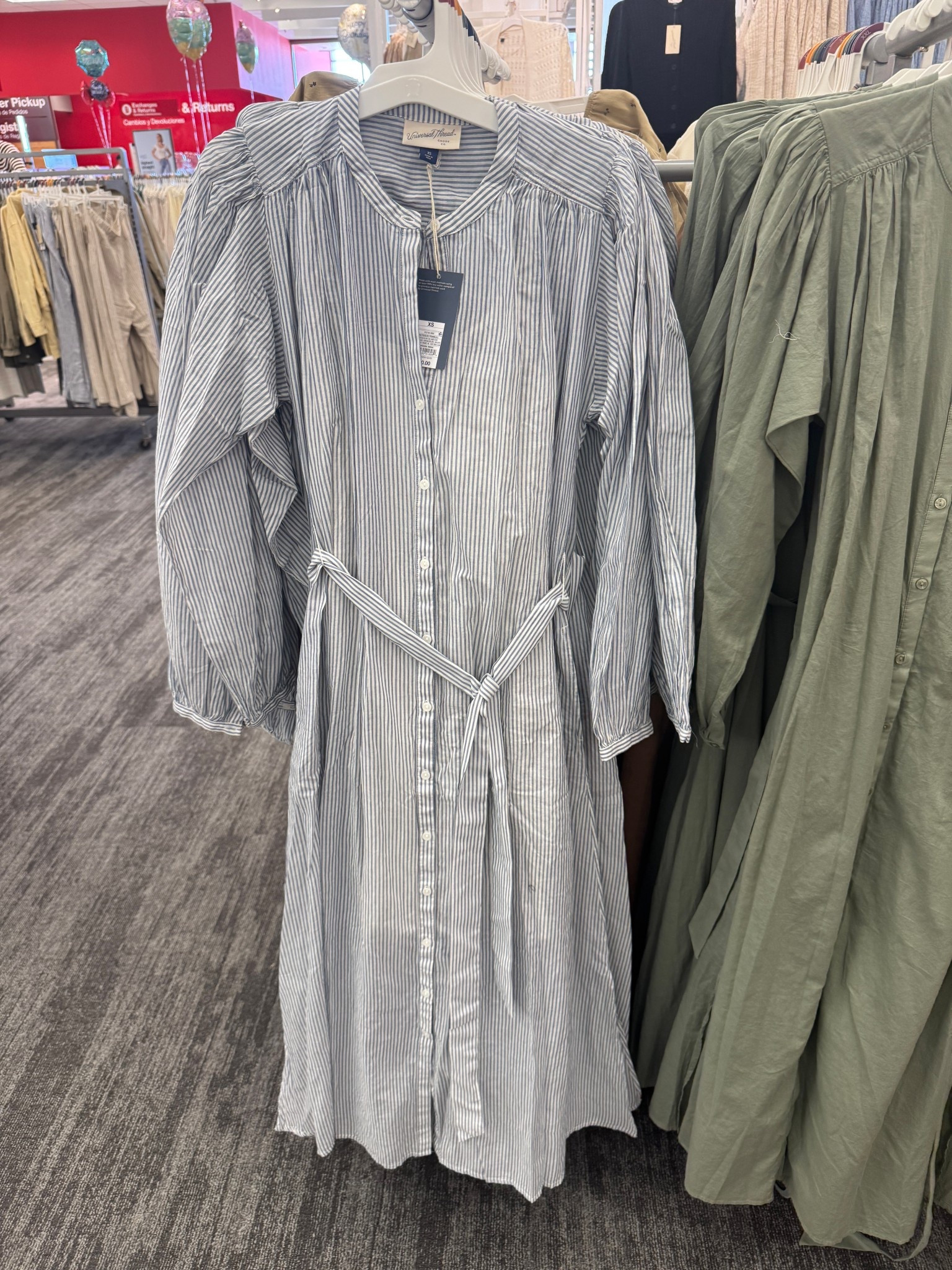 100% cotton long sleeve maxi dress with a tie waist perfect for Spring! Comes in 2 colors.



#LTKSeasonal #LTKOver40